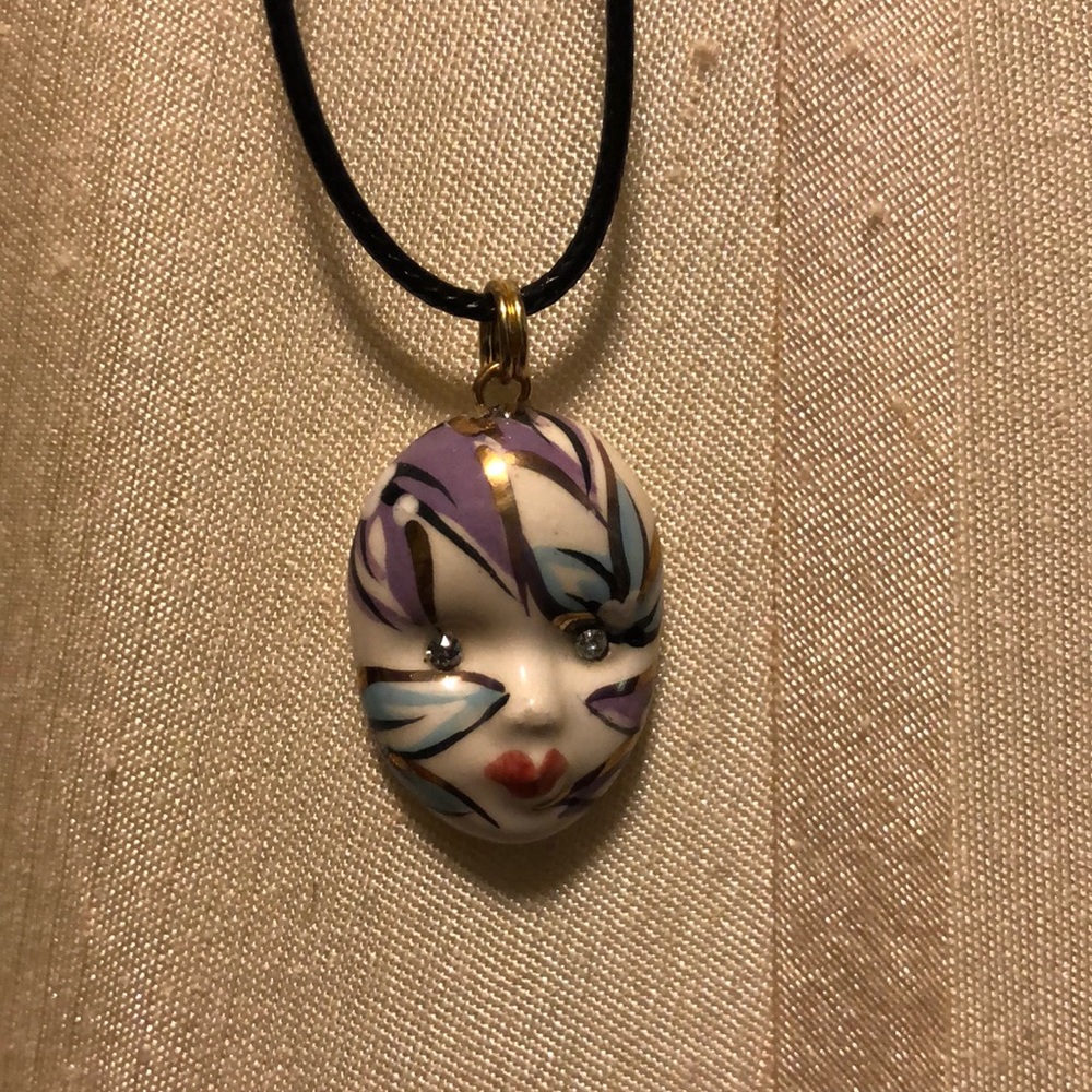 Mardi Gras necklace